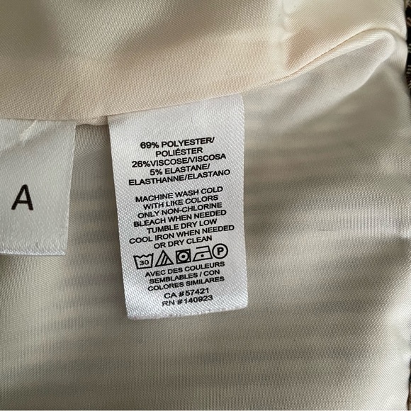 LOFT Plaid Skirt with Pockets - size 0 - Picture 5 of 5